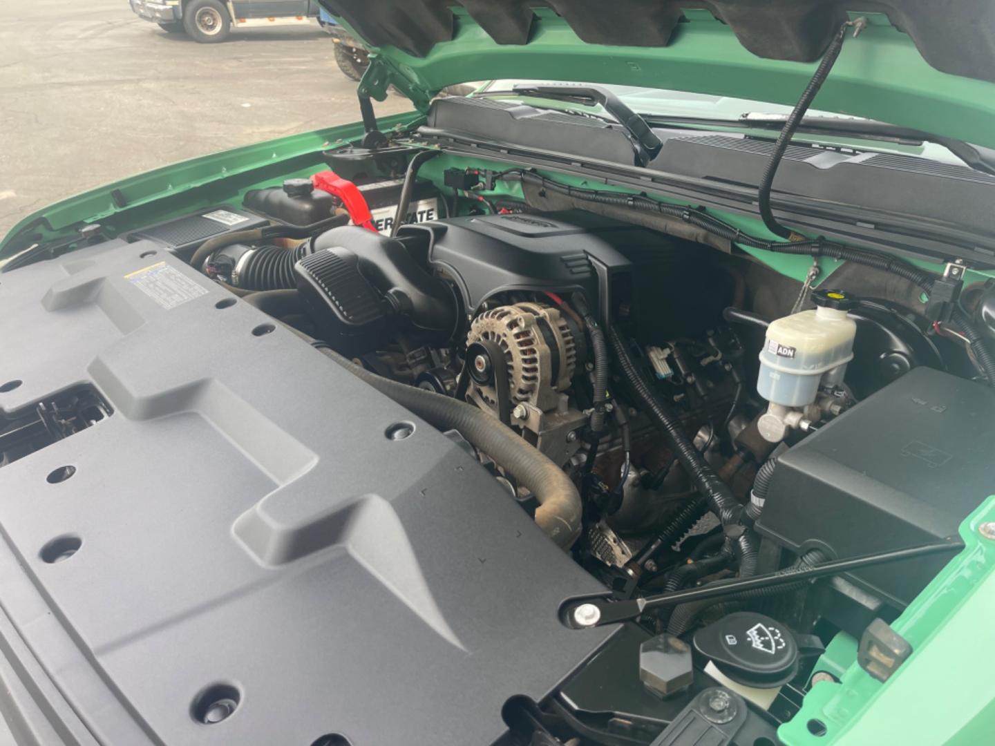 2008 Forest Service Green /Black Chevrolet Silverado 1500 Work Truck (1GCEK14J68Z) with an 5.3L V8 OHV 16V engine, AT transmission, located at 813 E Fairview Ave, Meridian , ID, 83642, (208) 336-8230, 43.618851, -116.384010 - Photo#12